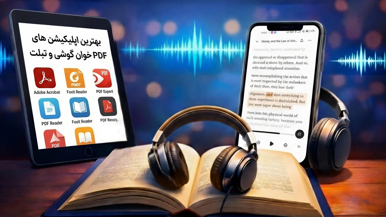 بهترین نرم‌افزارهای PDF خوان روی گوشی و تبلت که متن را به صوت تبدیل می‌کنند (با بررسی کامل )